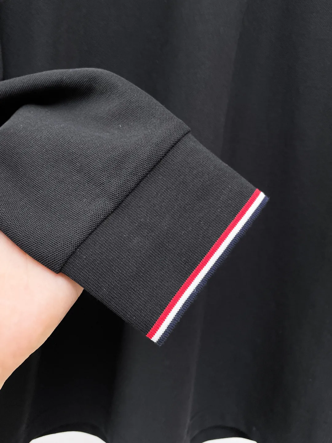MONCLER New Arrival Polo Same Style 260 ， Factory New Arrival Versatile : Black White Royal Blue Gray Size：S-XXL